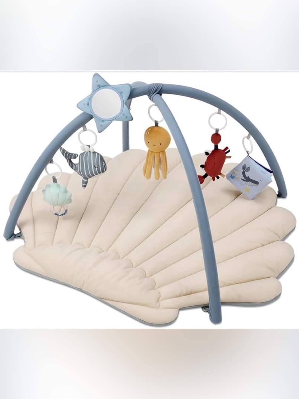Blissful Diary Seashell Baby Playmat